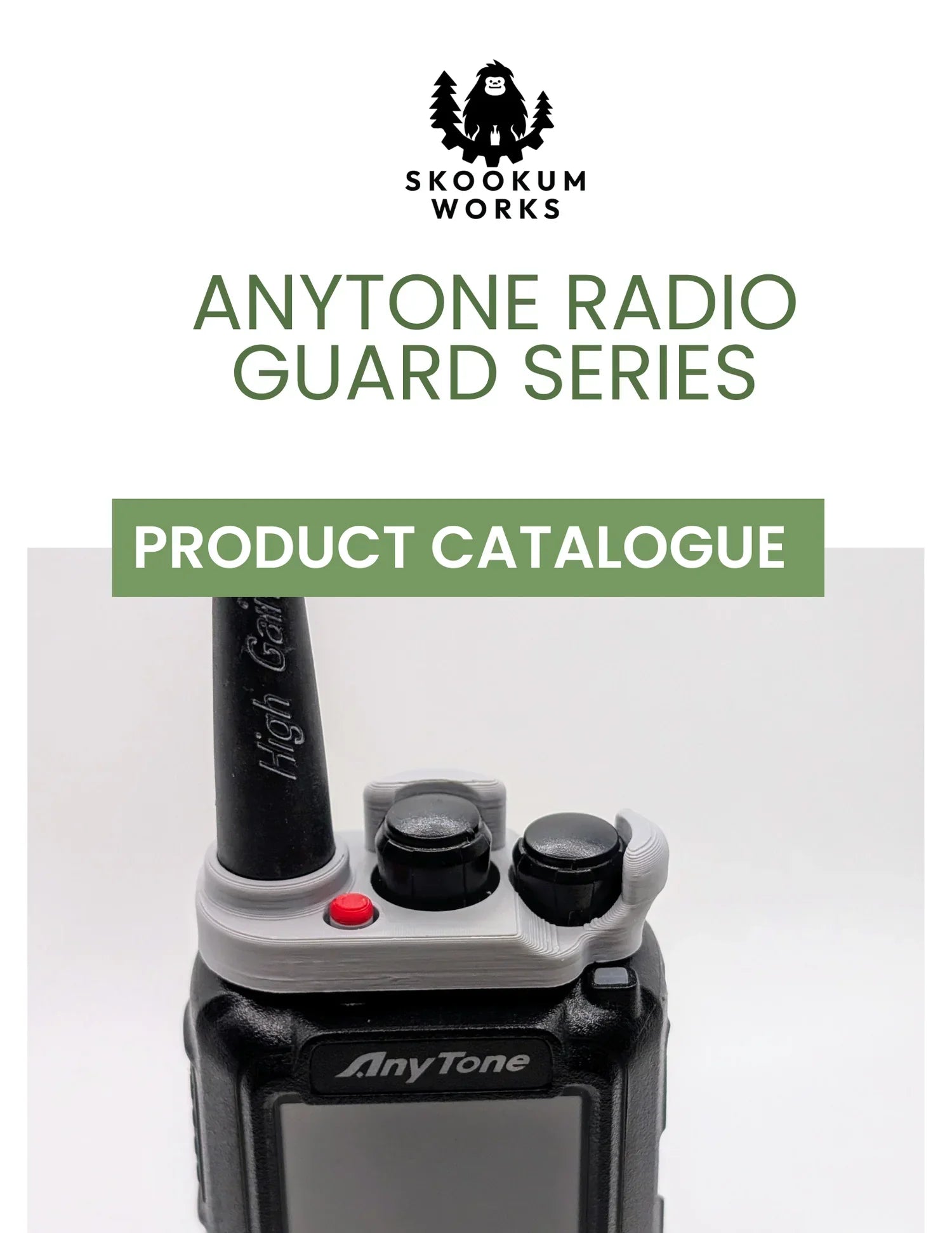 Anytone Radio Guards by Skookum Works