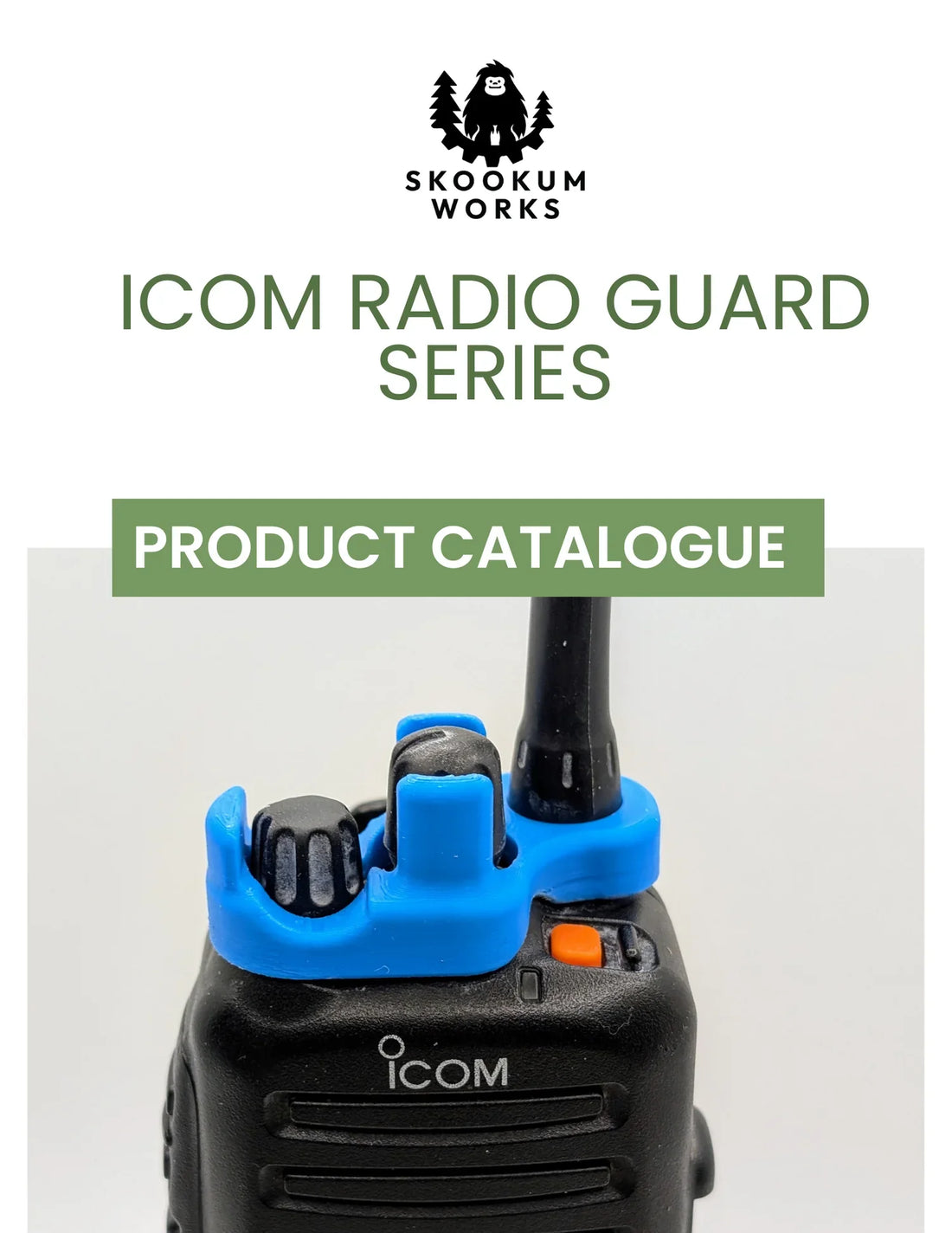 Icom Radio Guards by Skookum Works