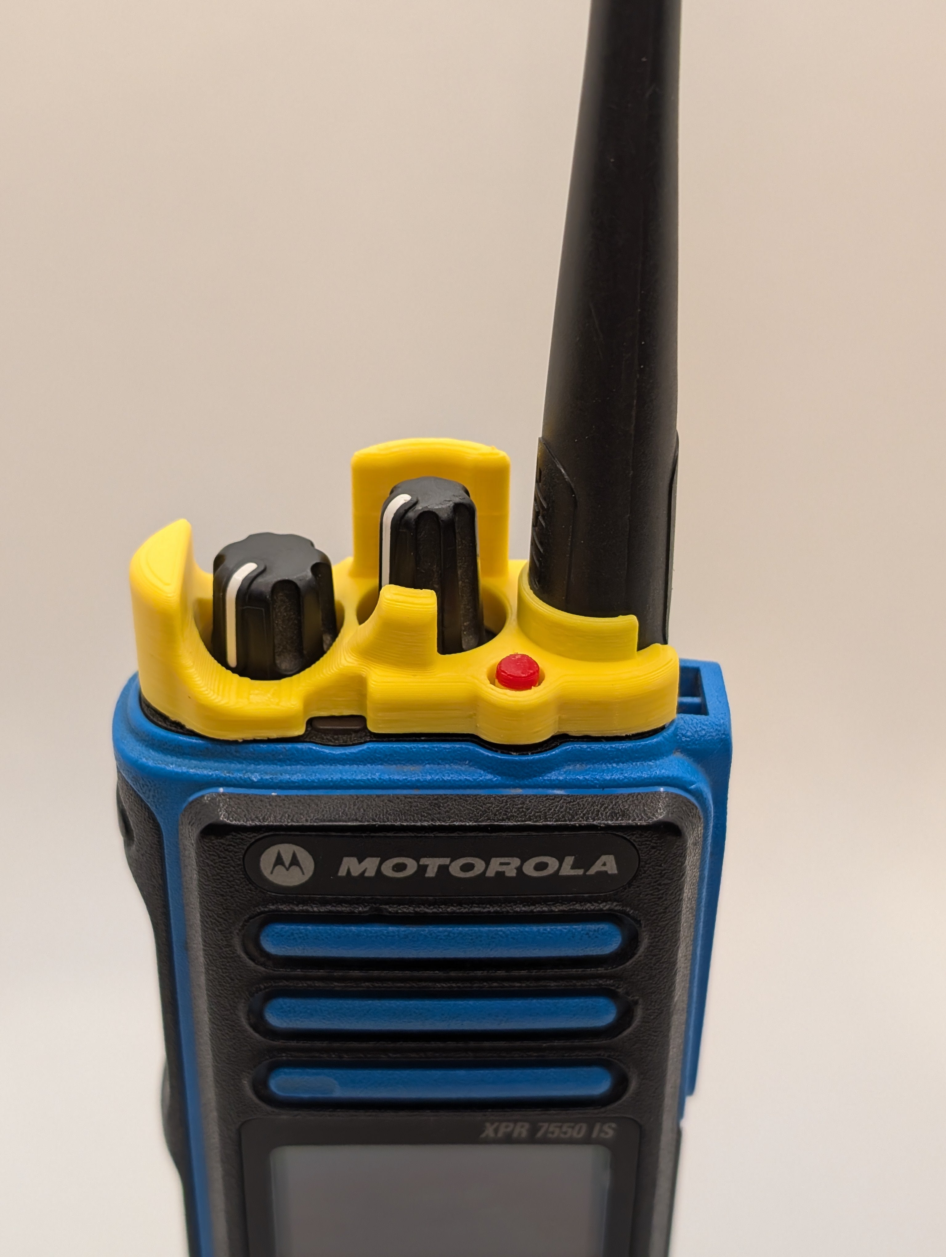 We’re excited to announce the latest addition to our Knob Blocker lineup—designed specifically for the Motorola XPR7550 and XPR7580 Intrinsically Safe (IS) radios.