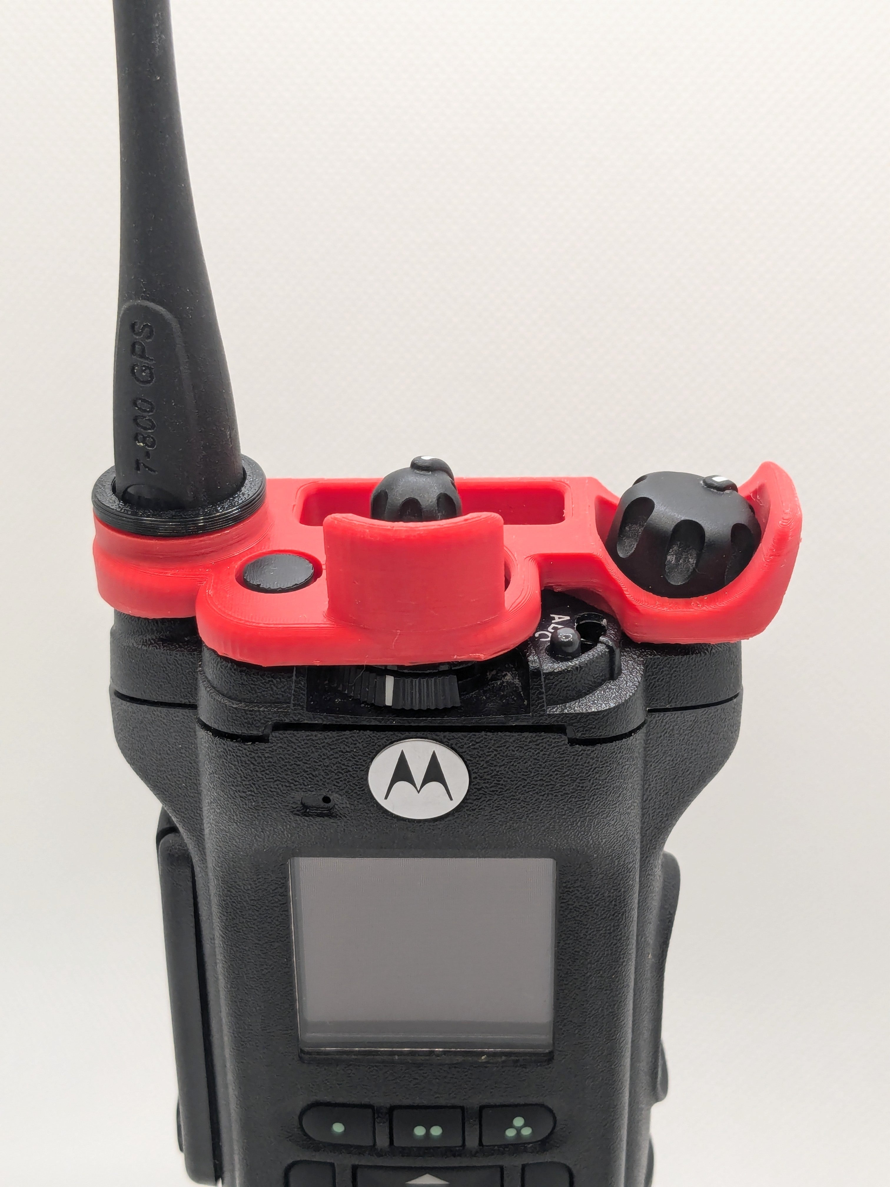 Update on Our APX5000/6000/7000/8000 Knob Blocker – Now Made with TPU.  We’ve made an upgrade to our APX5000/6000/7000/8000 knob blocker radio guard — it’s now 3D printed using TPU (Thermoplastic Polyurethane) instead of PETG.