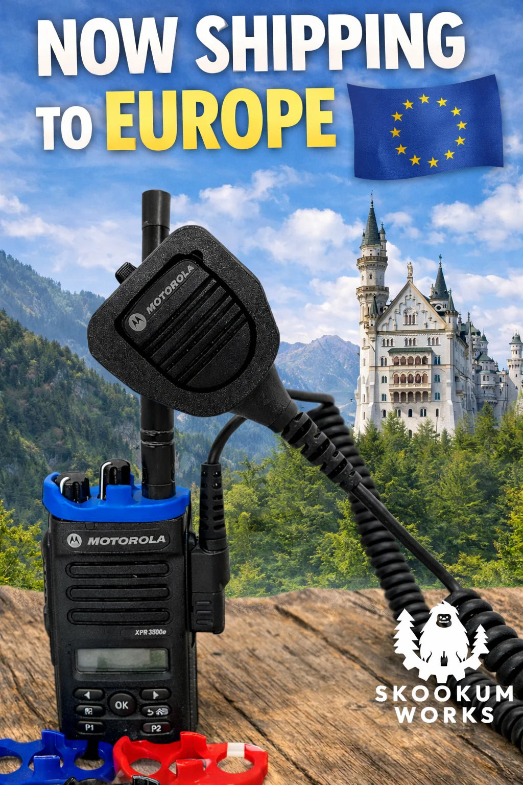We’re excited to announce that we are now shipping our products to customers across Europe!