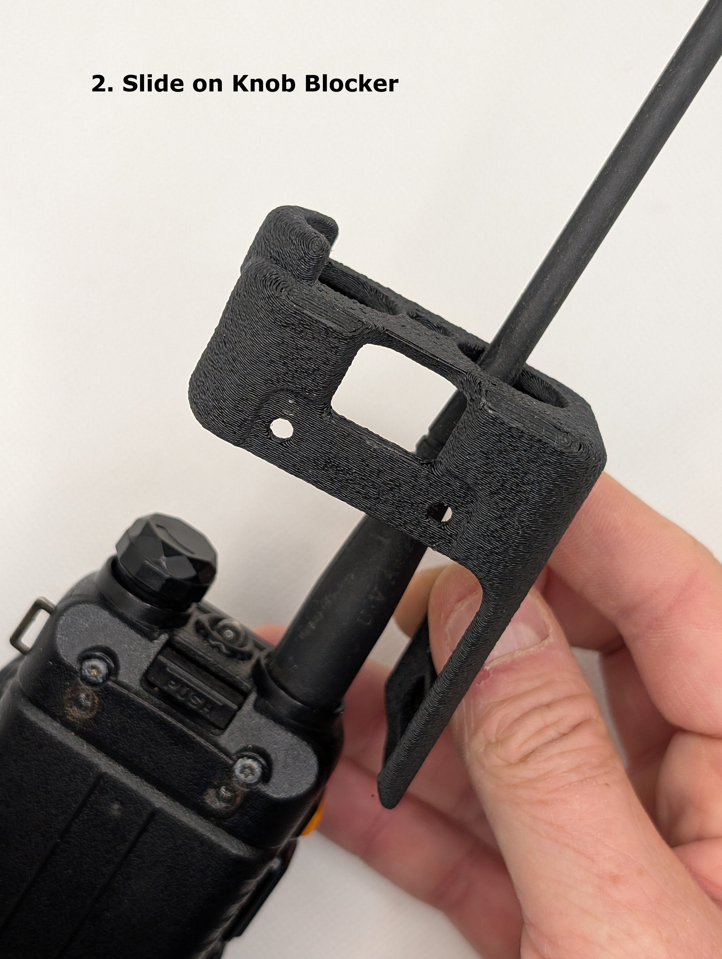 Baofeng Knob Blockers